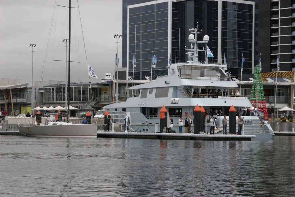 Sailing - Skandia Geelong Week 2009 - Media Launch, Docklands,  Melbourne (VIC) - 14/11/08<br />
<br />
Photo - Teri Dodds<br />
 - 2009 Skandia Geelong Week launch © Teri Dodds http://www.teridodds.com